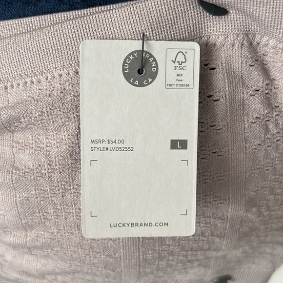 Lucky Brand Bandeau Bra 2-Piece Set NWT - Picture 4 of 5